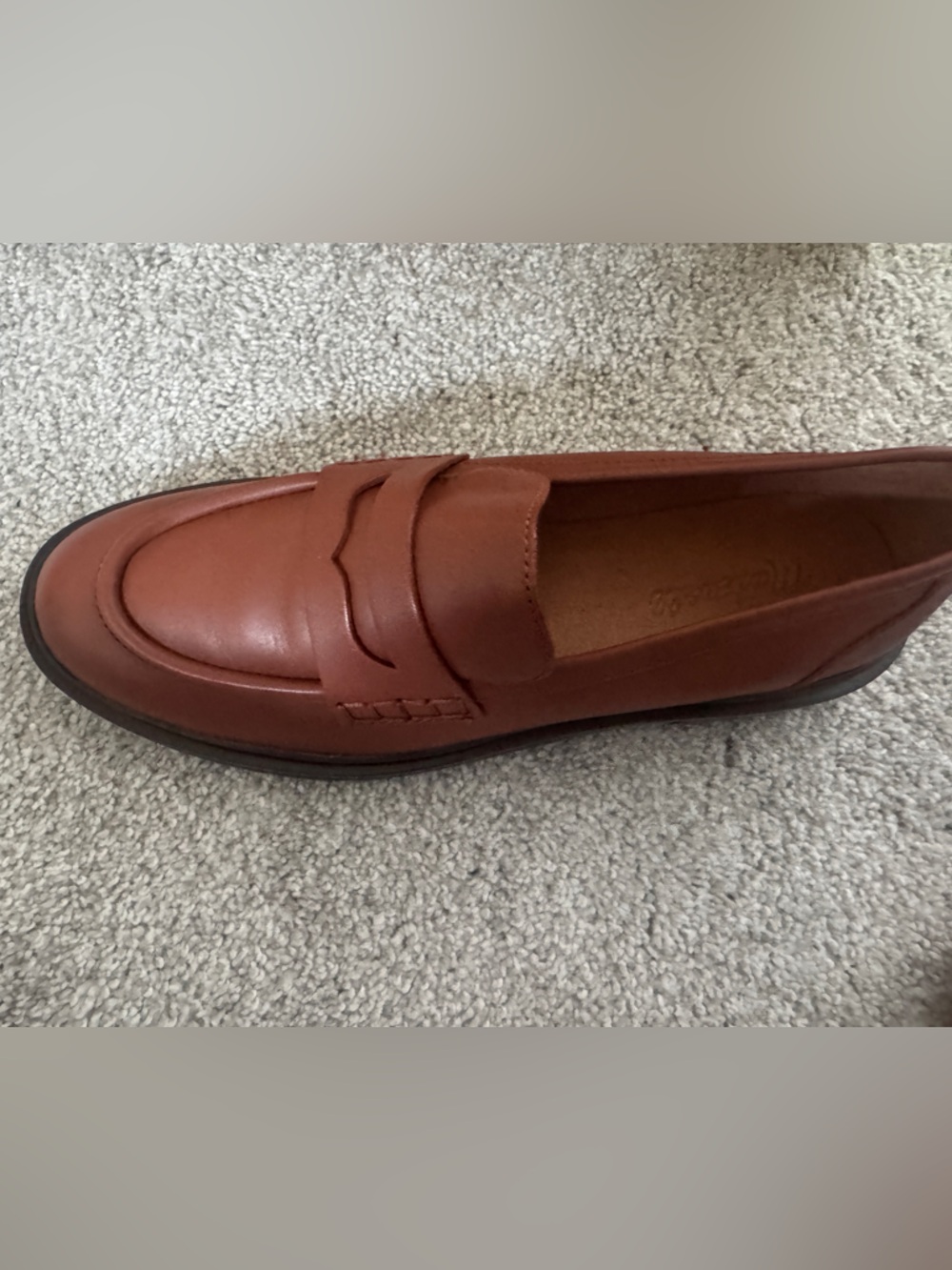 Madewell Tan Leather Loafers - Picture 6 of 6